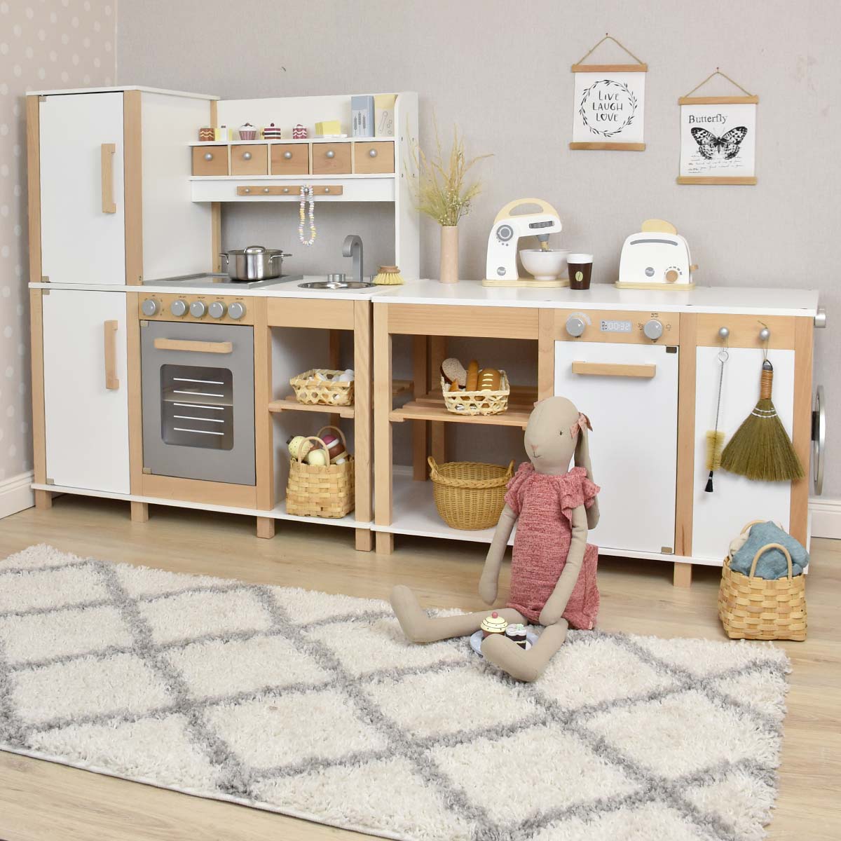 Cuisine Enfant Sun Flexi avec Tableau Noir - Cuisine ludique combinable en  Bois - Cuisine Flexible pour Enfants : : Jeux et Jouets