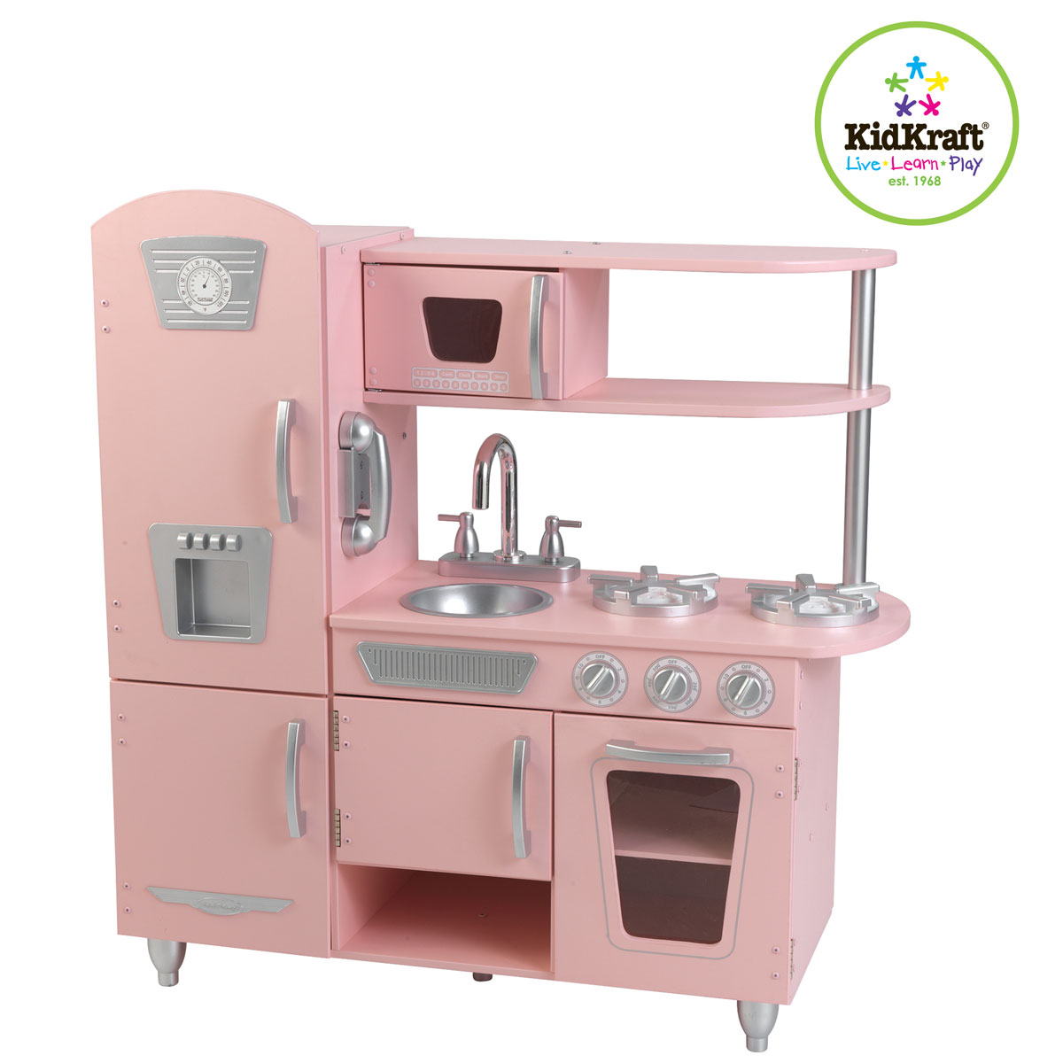 Pink Vintage Kitchen 53179