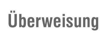 Überweisung (Vorauskasse) 